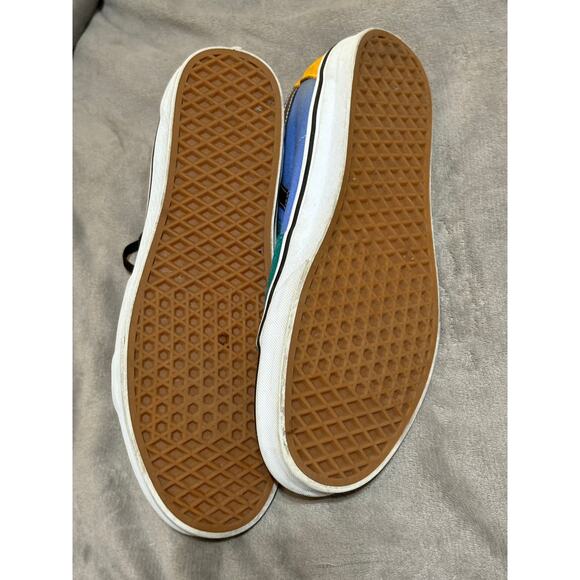 VANS Sk8-Hi Mix & Match Mens SZ 13 C0926 Canvas & Suede Yellow Blue Green Black - Picture 8 of 9